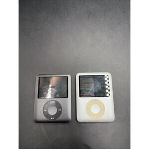 Two (2) Apple iPod Nano 3rd Gen 8GB & 4Gb Digital Music Player FOR PARTS UNTEST